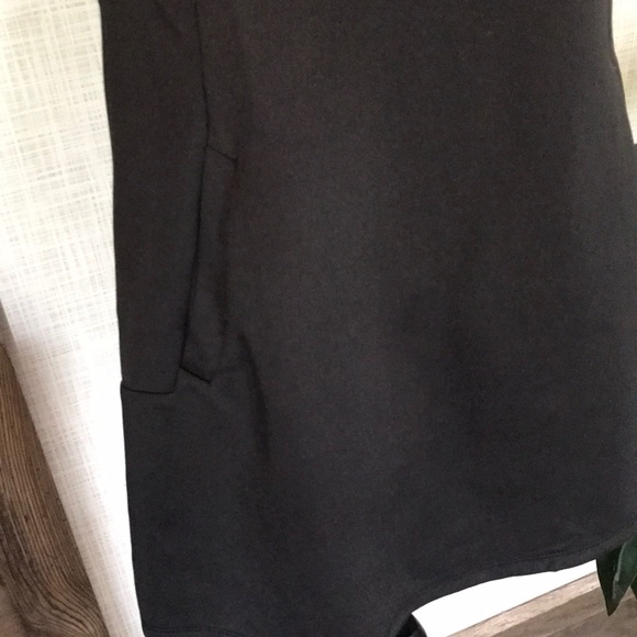 Tobi Mod Squad/Twiggy W/Pockets Black Dress - Picture 2 of 8